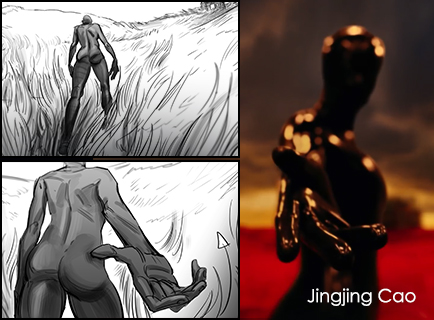 Jinging Cao storyboard